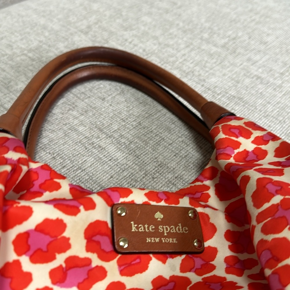 Kate Spade Into the Wild Satchel Purse - Cheetah Print - Picture 12 of 15